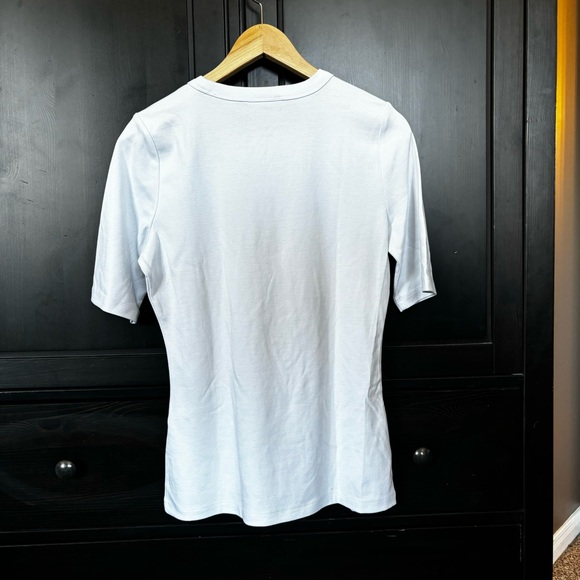 RW&Co Basic White Crew Neck T-Shirt *NWT* Large - Picture 2 of 9